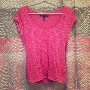 Victoria’s Secret cap sleeve lace shirt